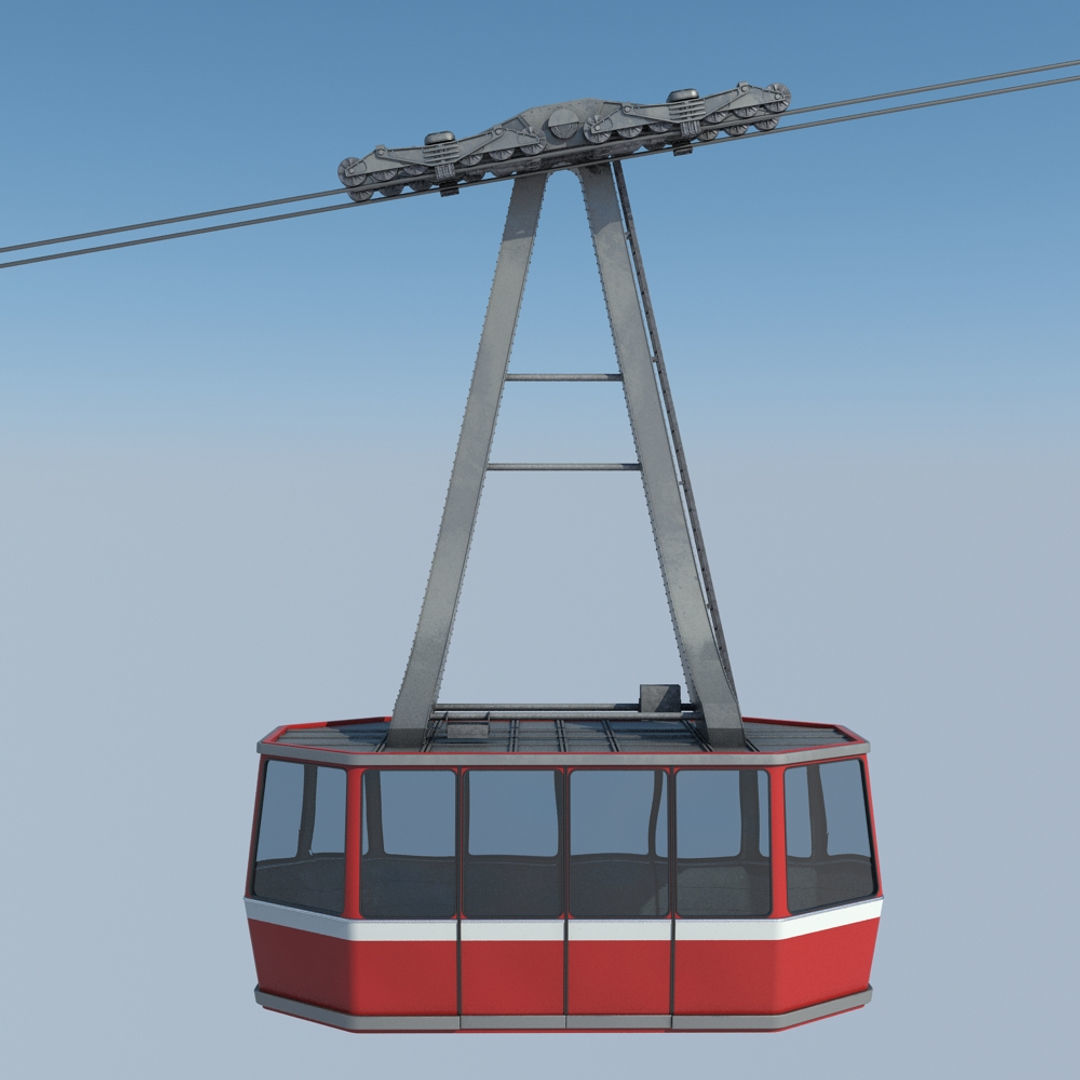 Cable Car 2 3D model_8