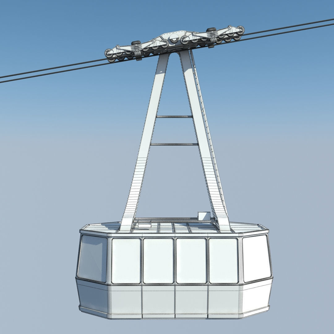 Cable Car 2 3D model_12