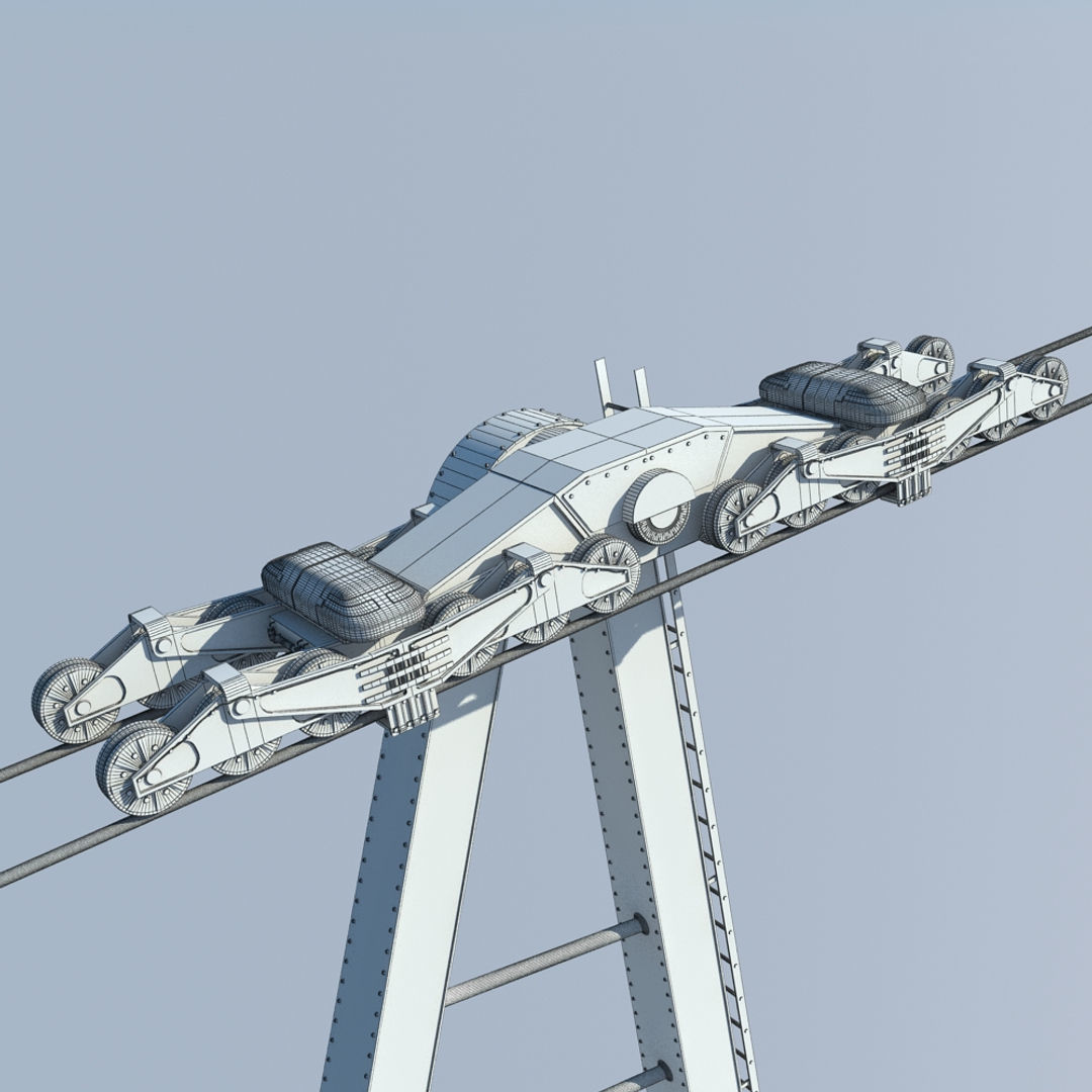 Cable Car 2 3D model_13