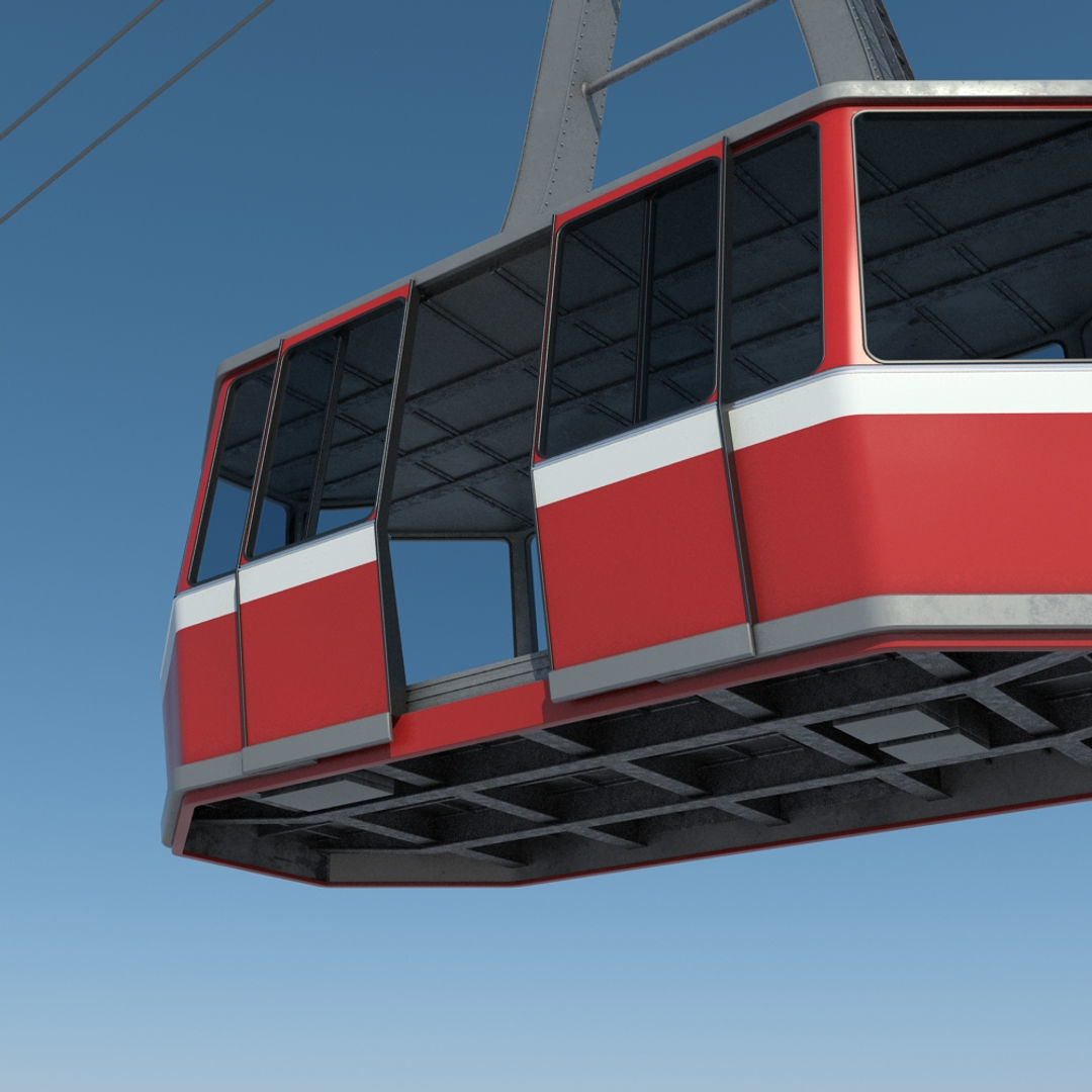 Cable Car 2 3D model_7