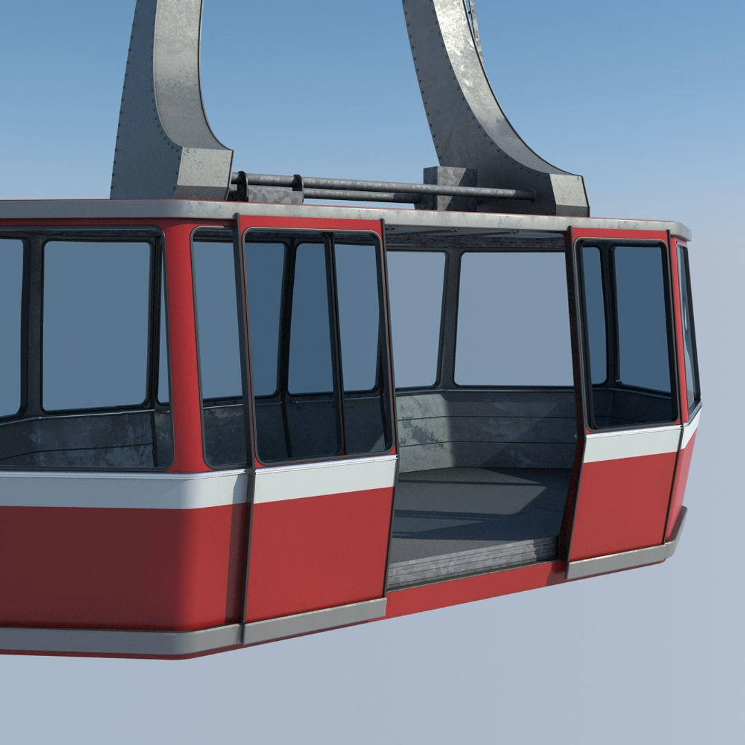 Cable Car 2 3D model_6
