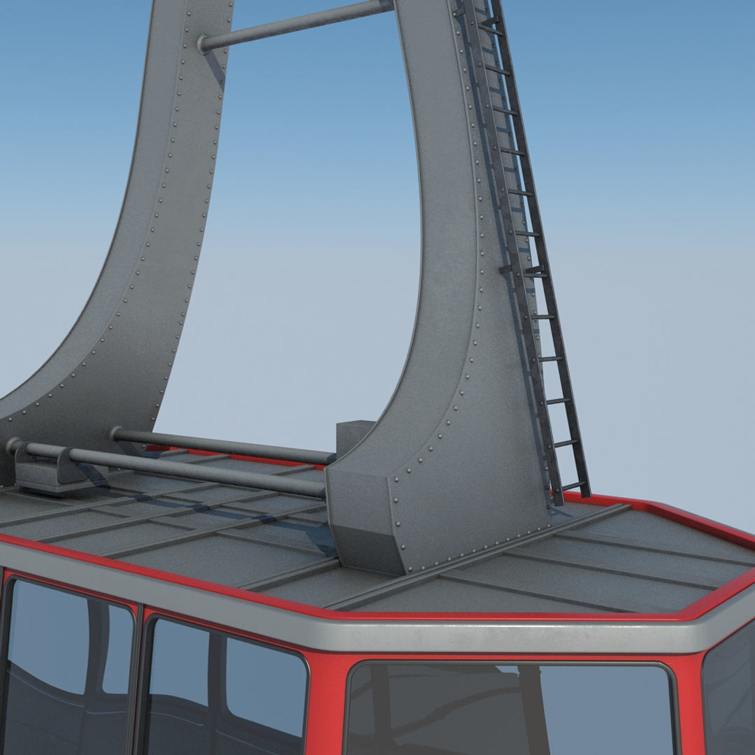 Cable Car 2 3D model_9