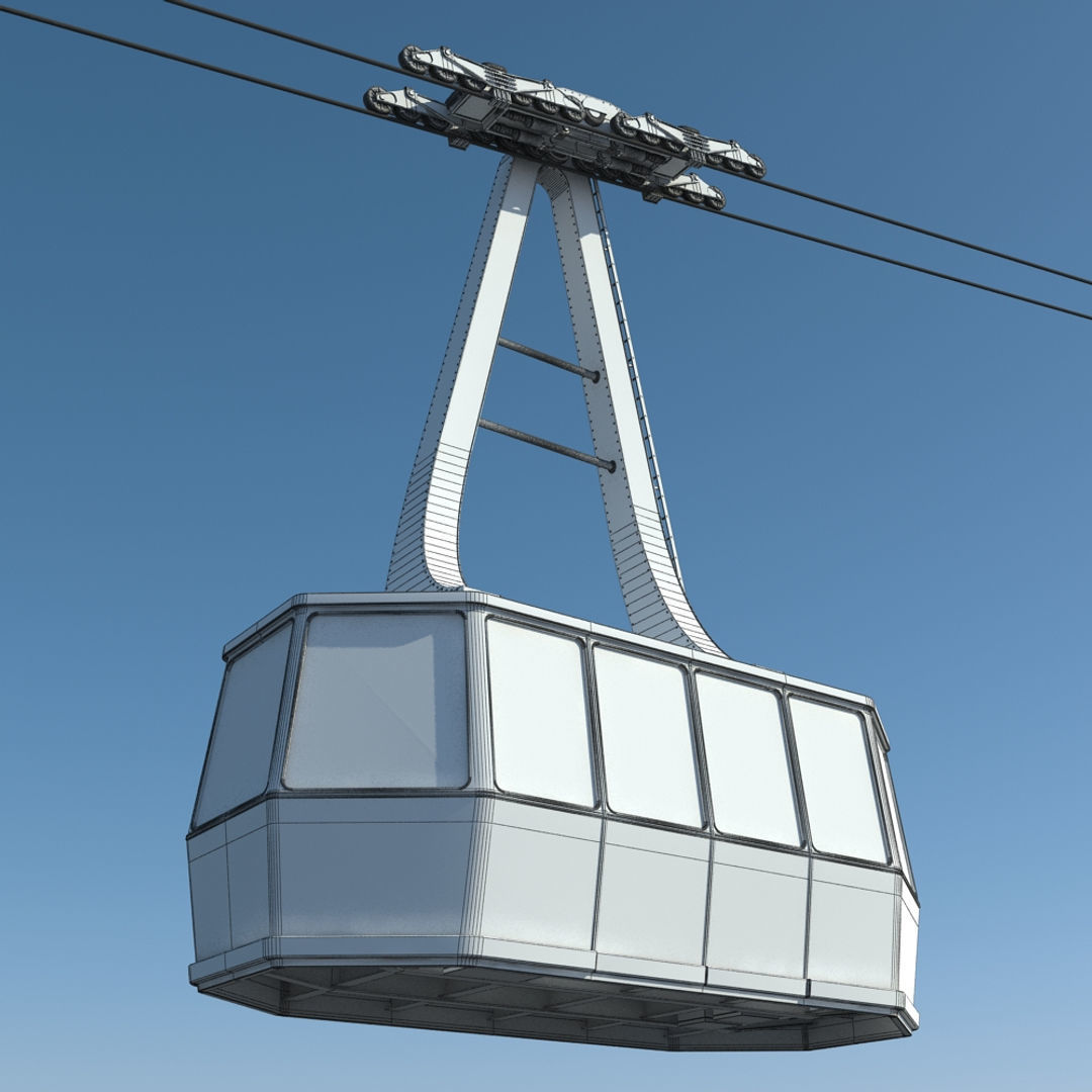 Cable Car 2 3D model_10