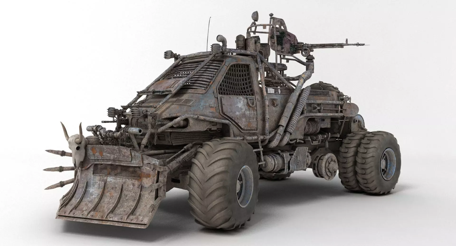 Apocalyptic Truck 2 3D model