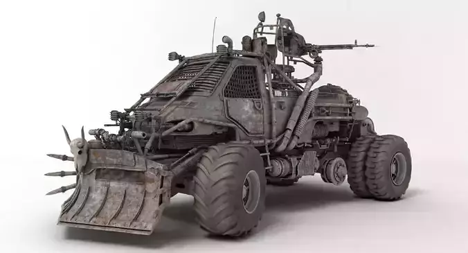 Apocalyptic Truck 2 3D model