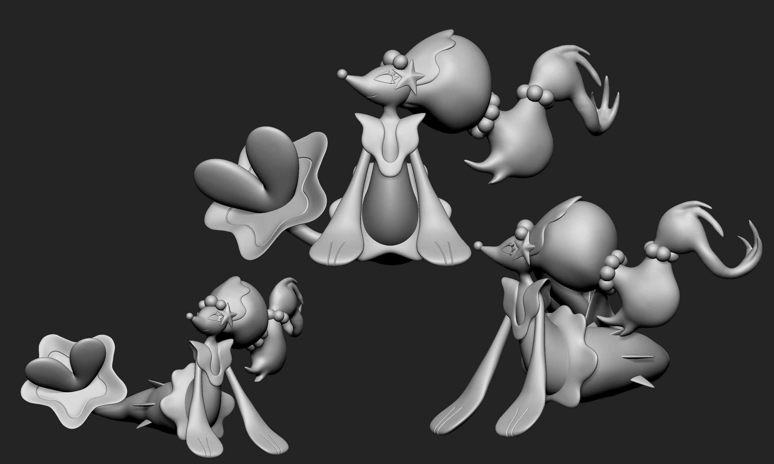 Pokemon - Primarina 3D print model_5