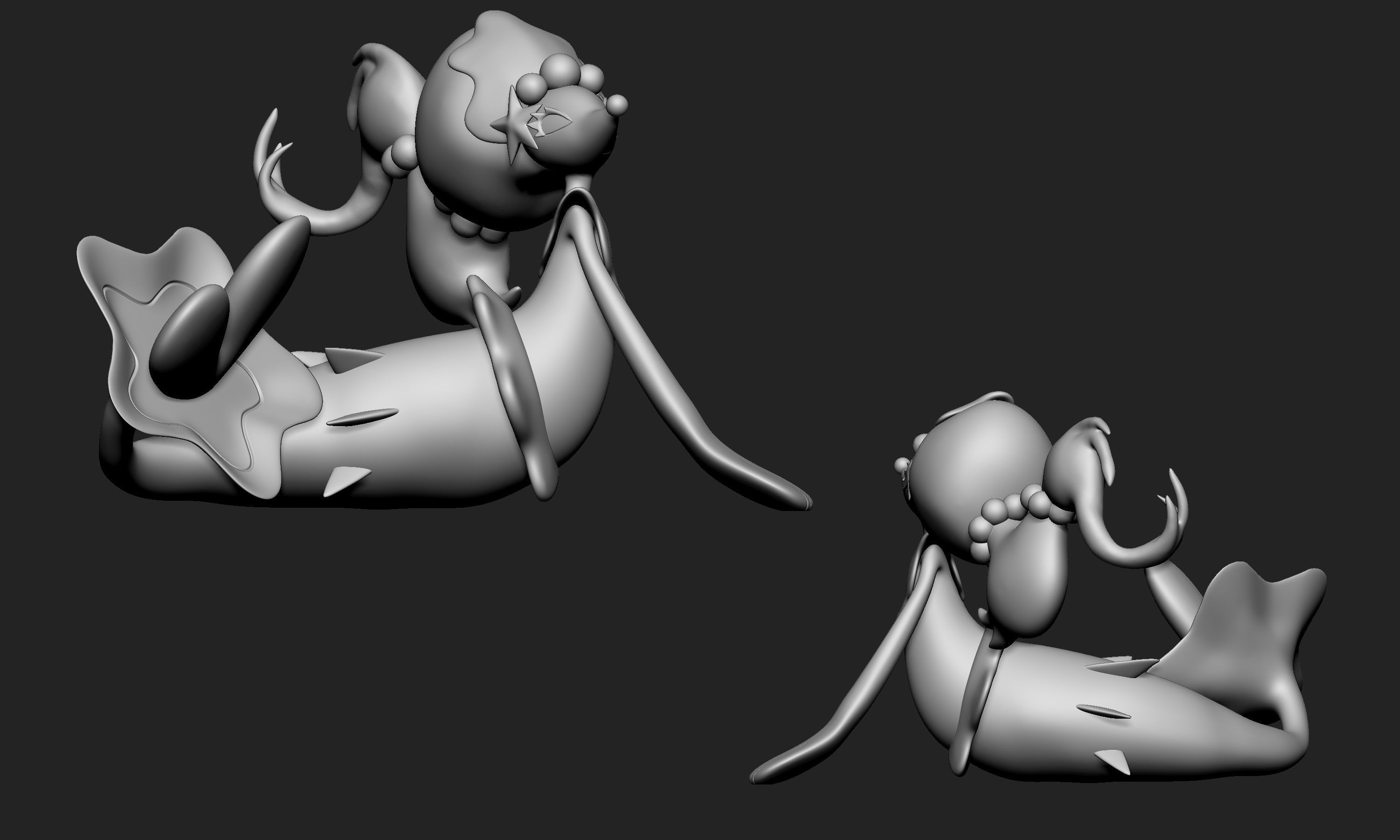 Pokemon - Primarina 3D print model_6