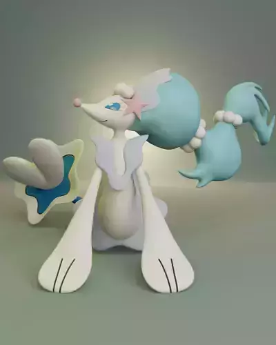 Pokemon - Primarina 3D print model