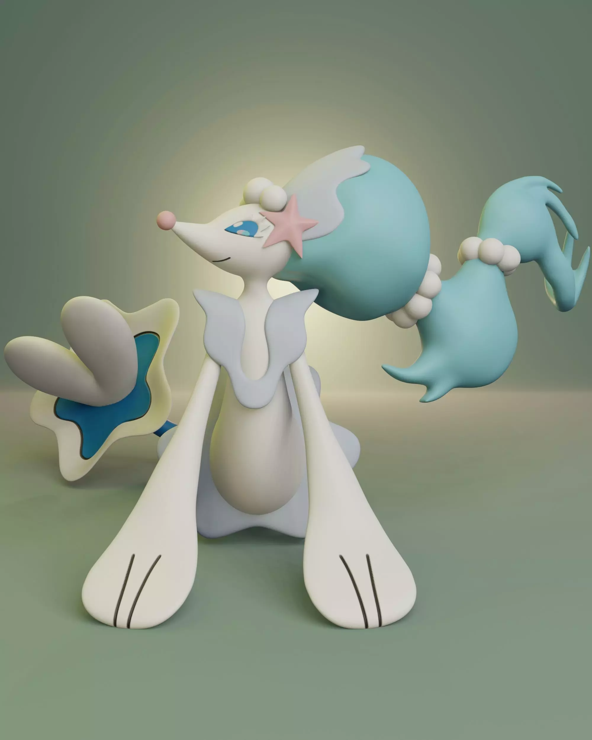 Pokemon - Primarina 3D print model_0