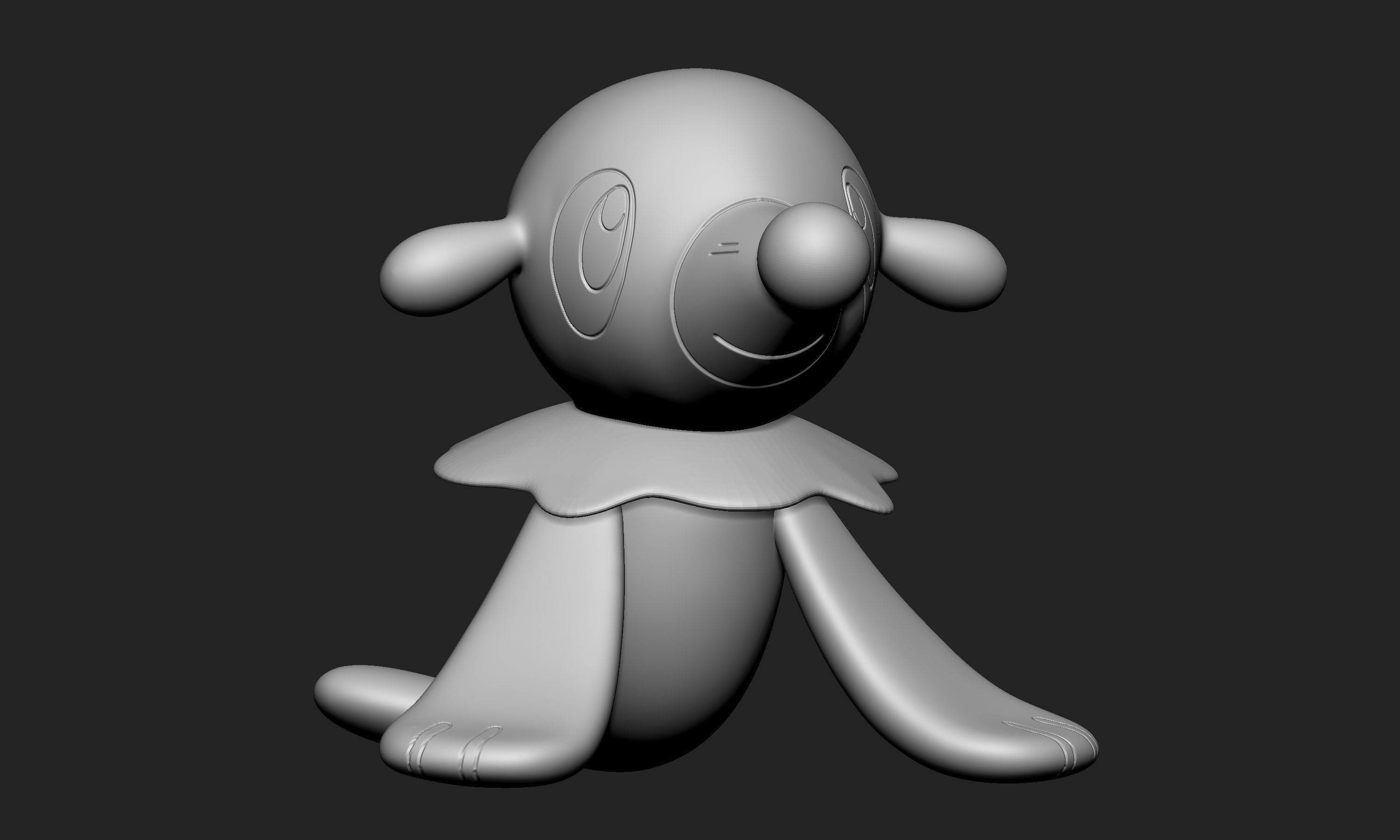 Pokemon - Popplio Brionne and Primarina 3D print model_9