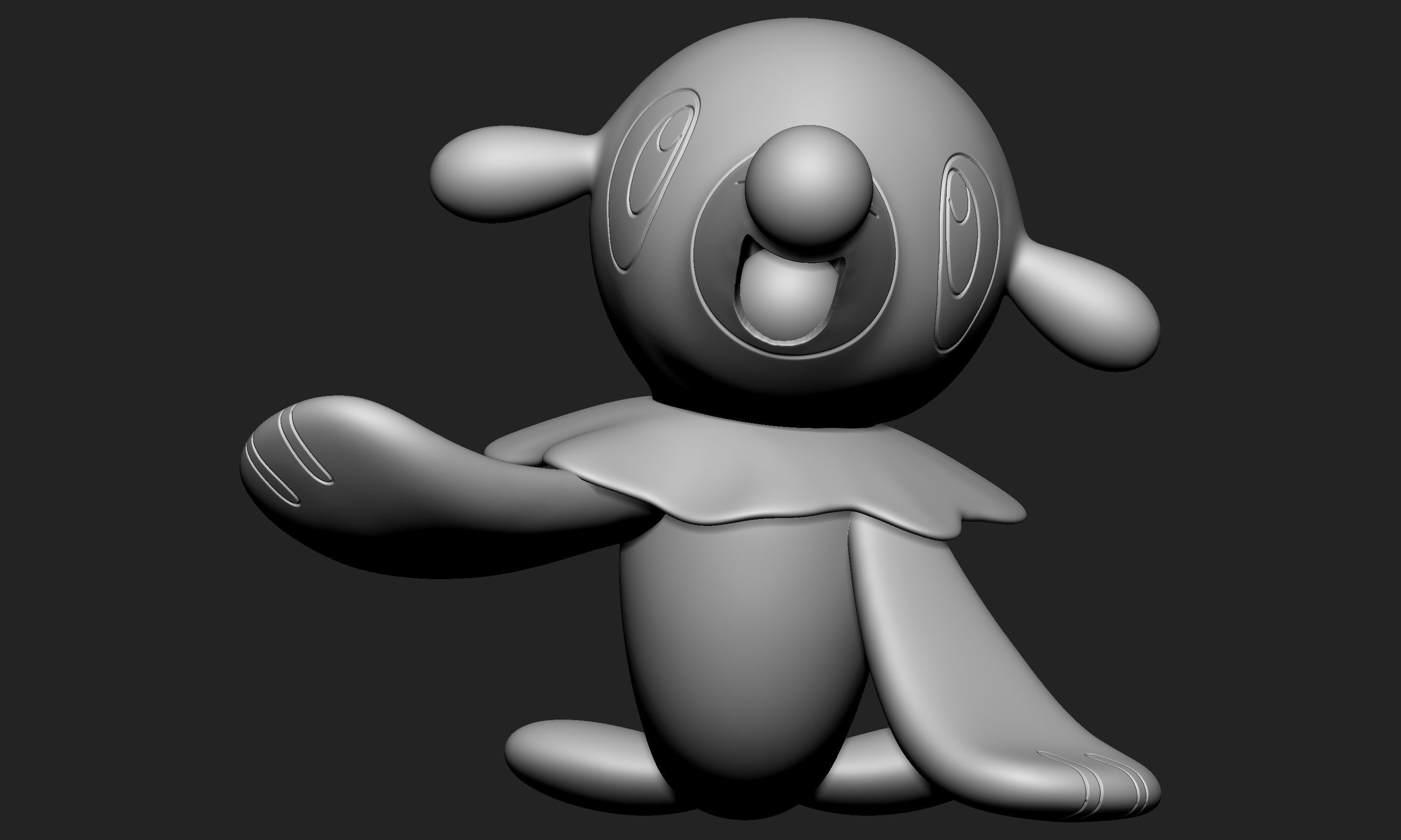 Pokemon - Popplio Brionne and Primarina 3D print model_12