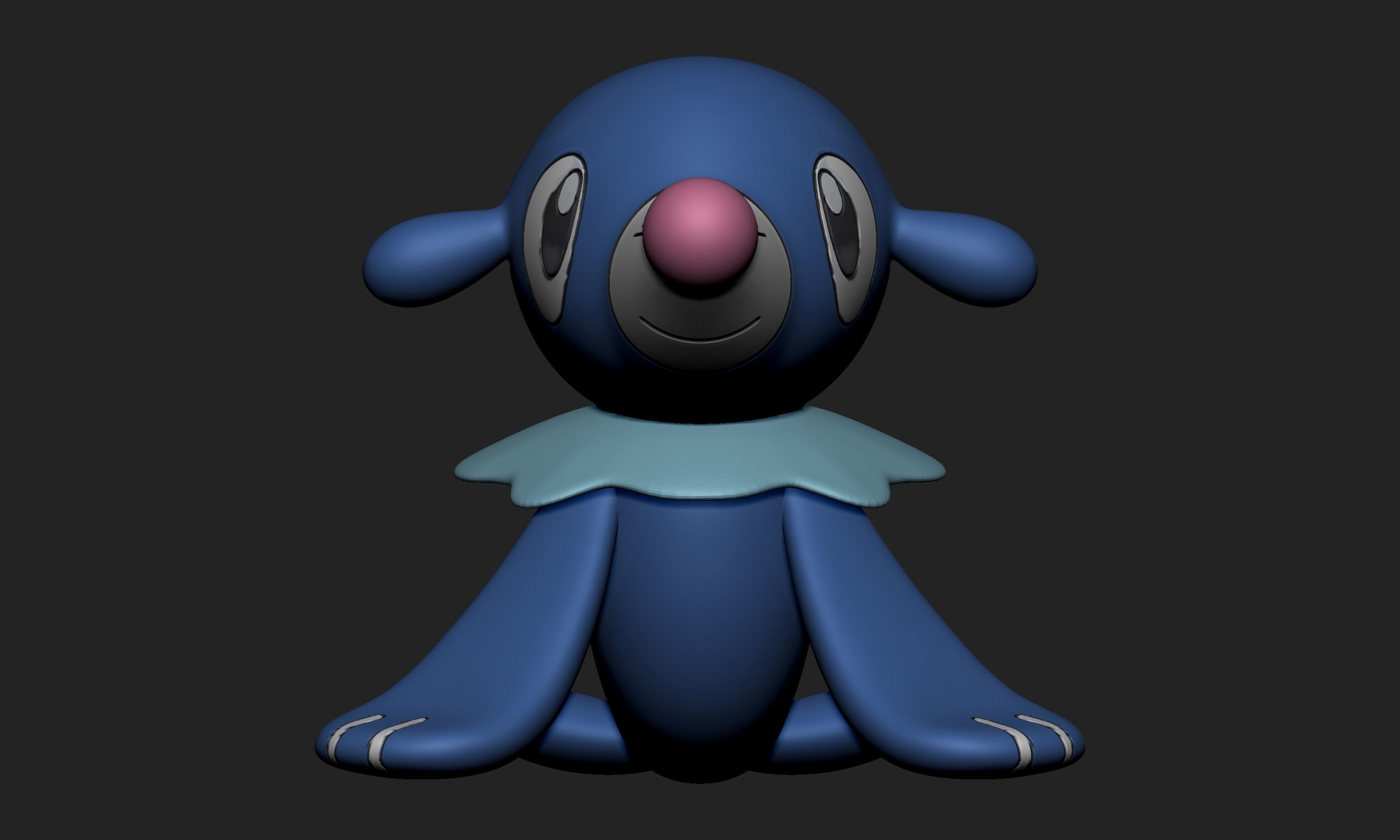 Pokemon - Popplio Brionne and Primarina 3D print model_13