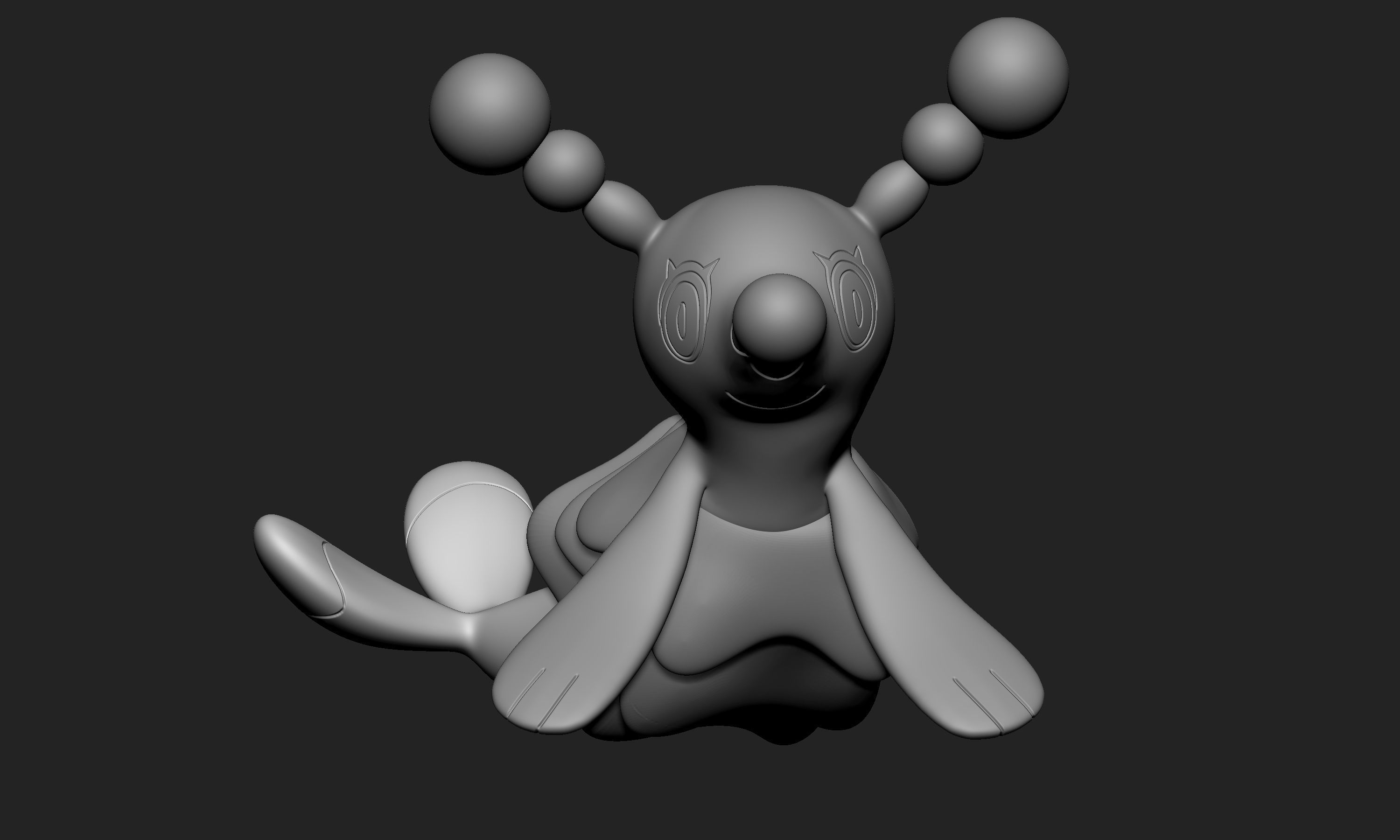 Pokemon - Popplio Brionne and Primarina 3D print model_3