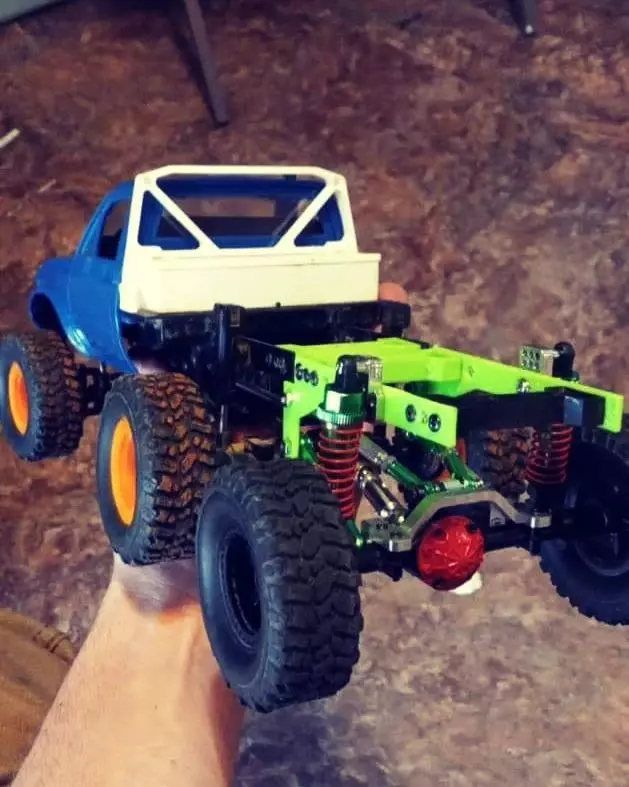 wpl c14 or c24 6x6 extension 3D print model