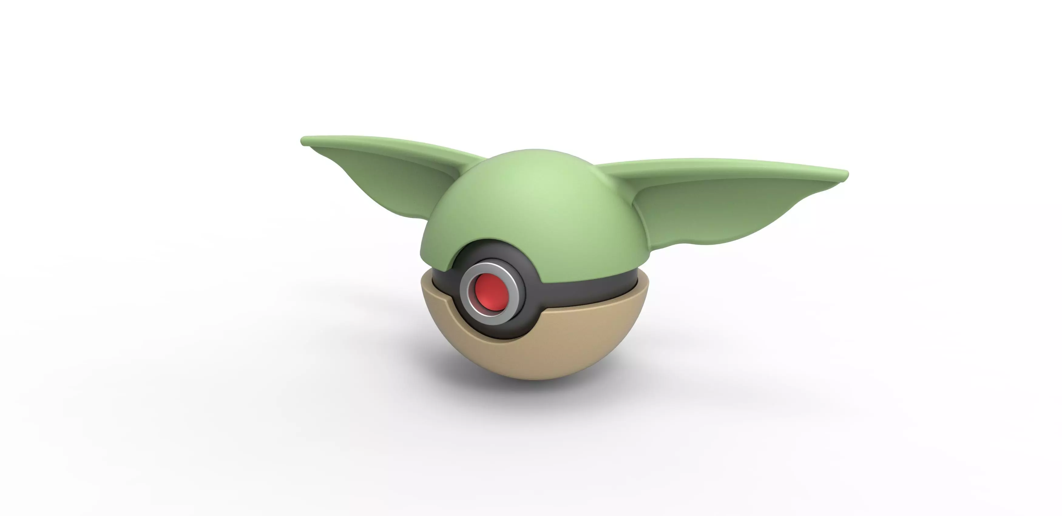 Grogu orb 3D print model