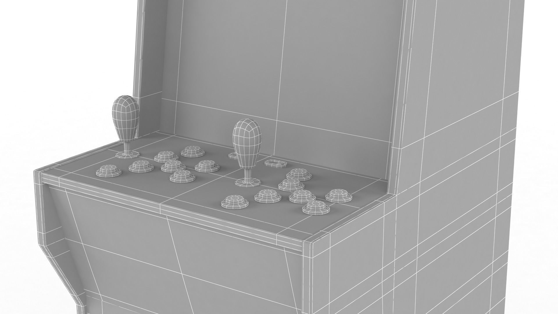 Arcade Machine 3D model_13