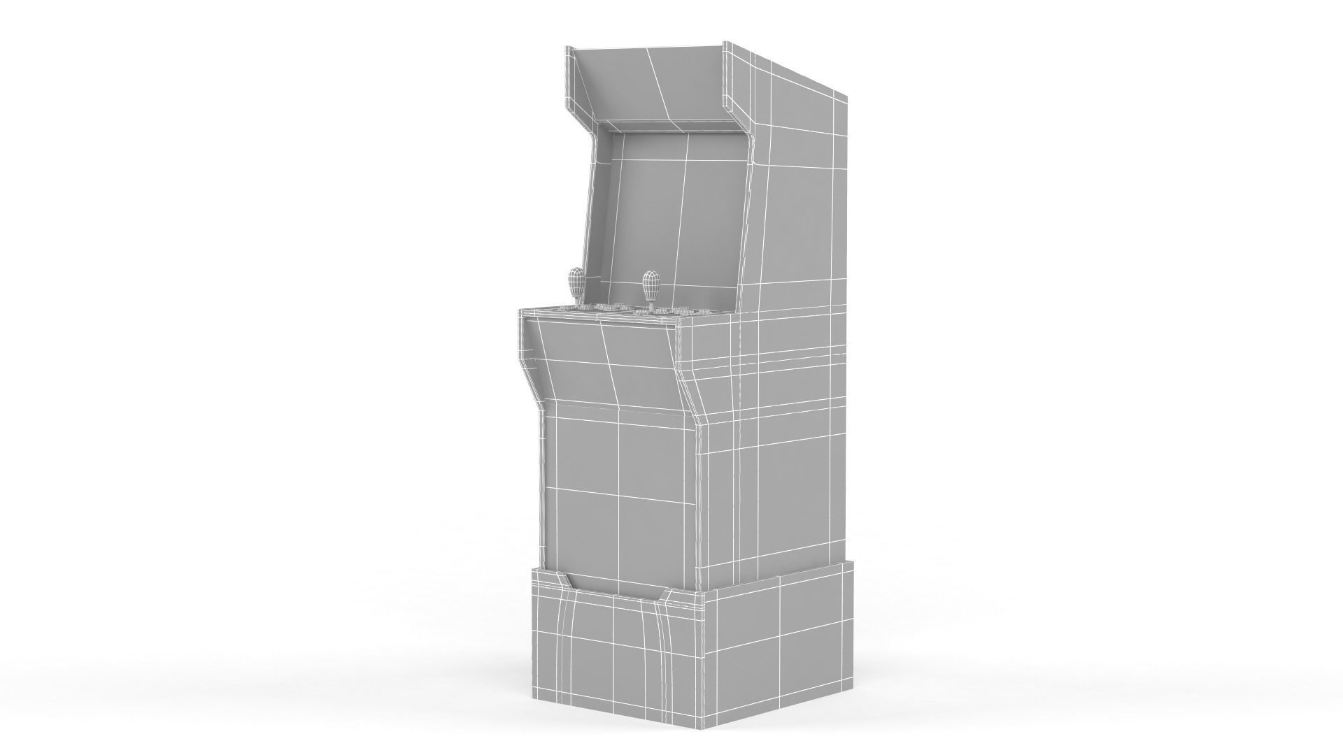 Arcade Machine 3D model_7
