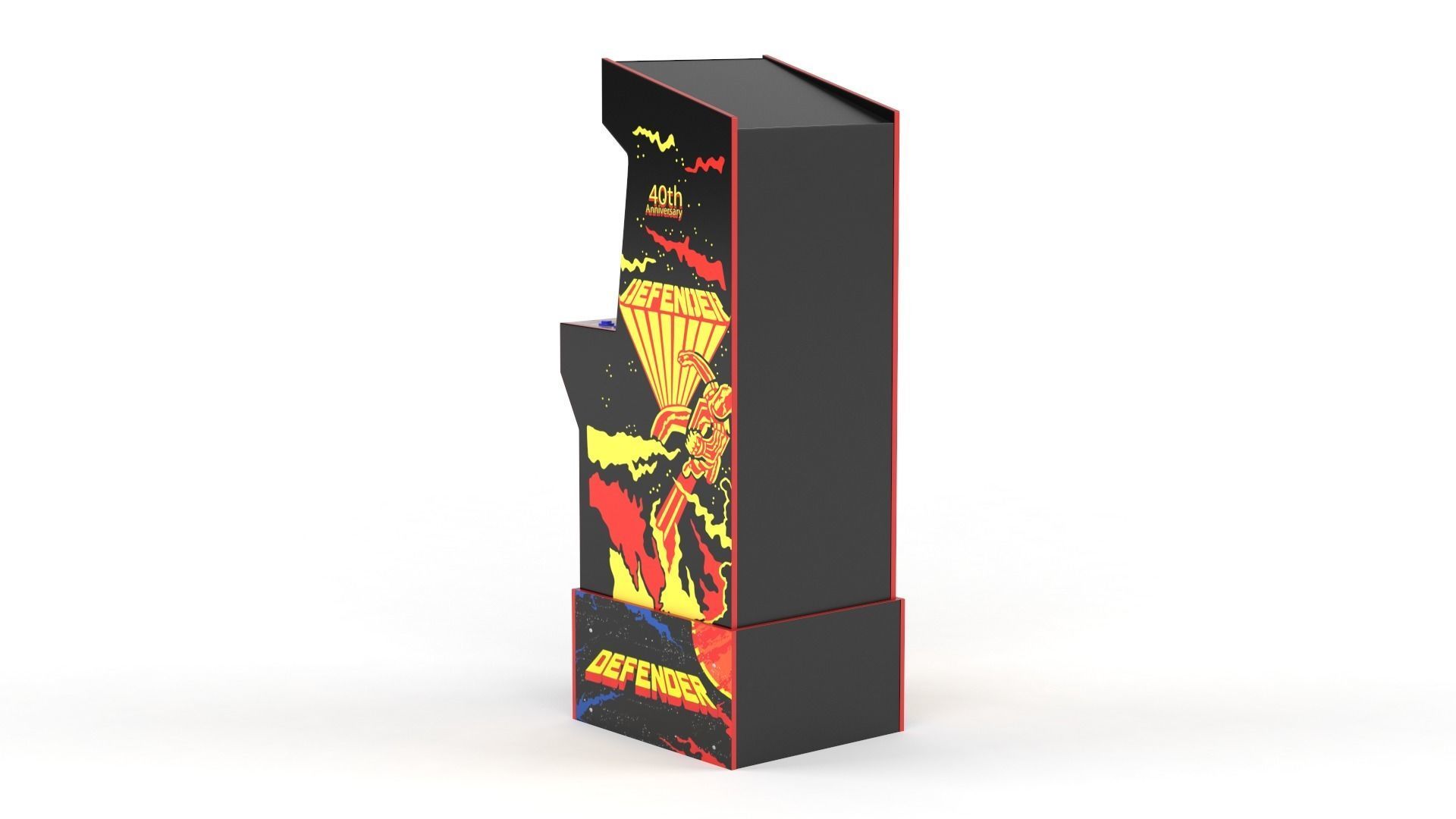 Arcade Machine 3D model_3