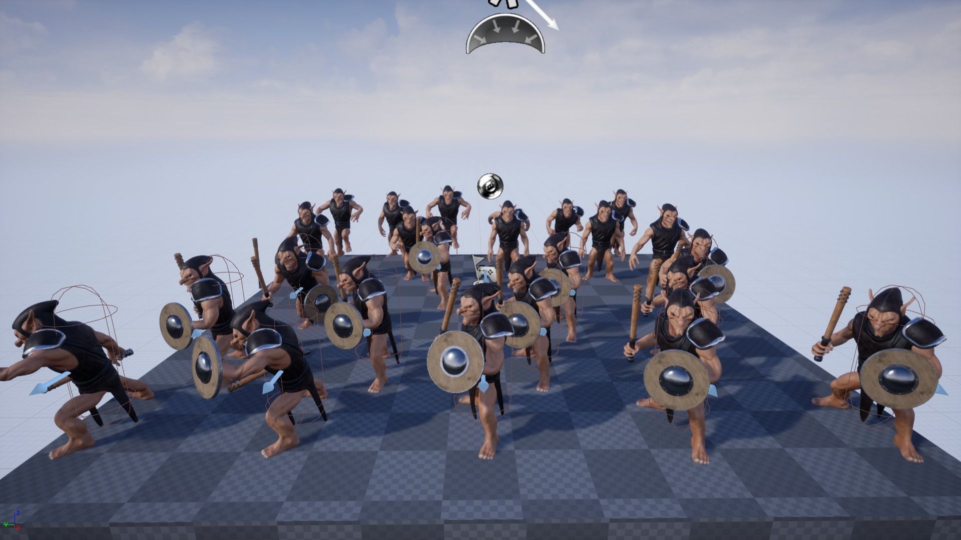 Goblin Warrior Low-poly 3D model_9