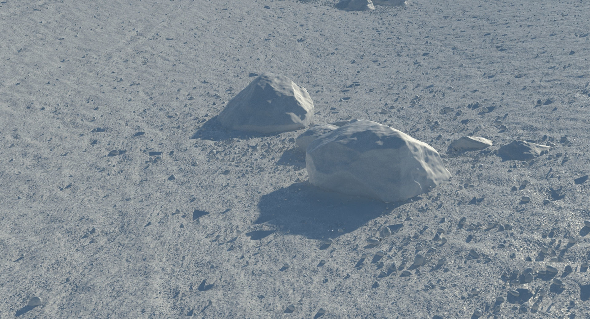 Arctic Surface 3D model_4