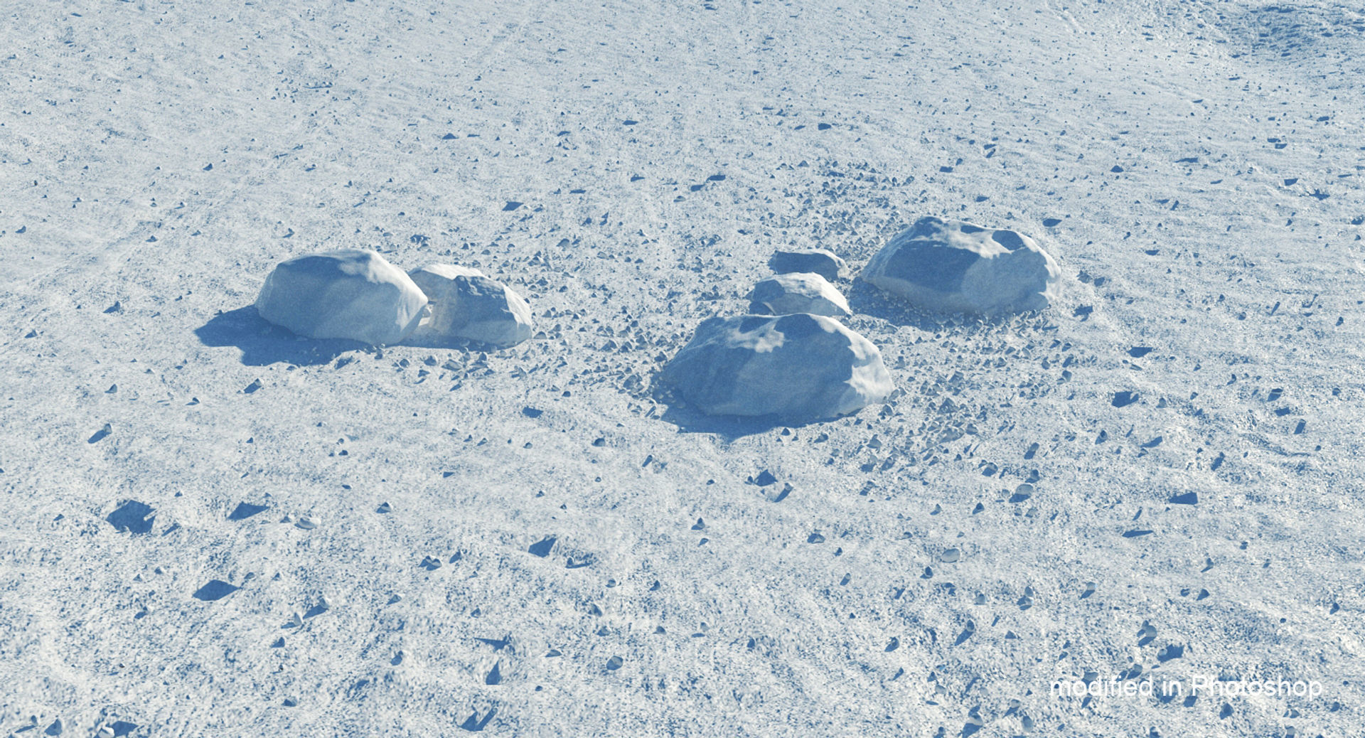 Arctic Surface 3D model_3