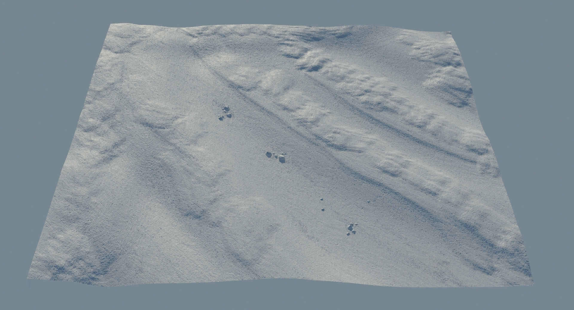 Arctic Surface 3D model_10