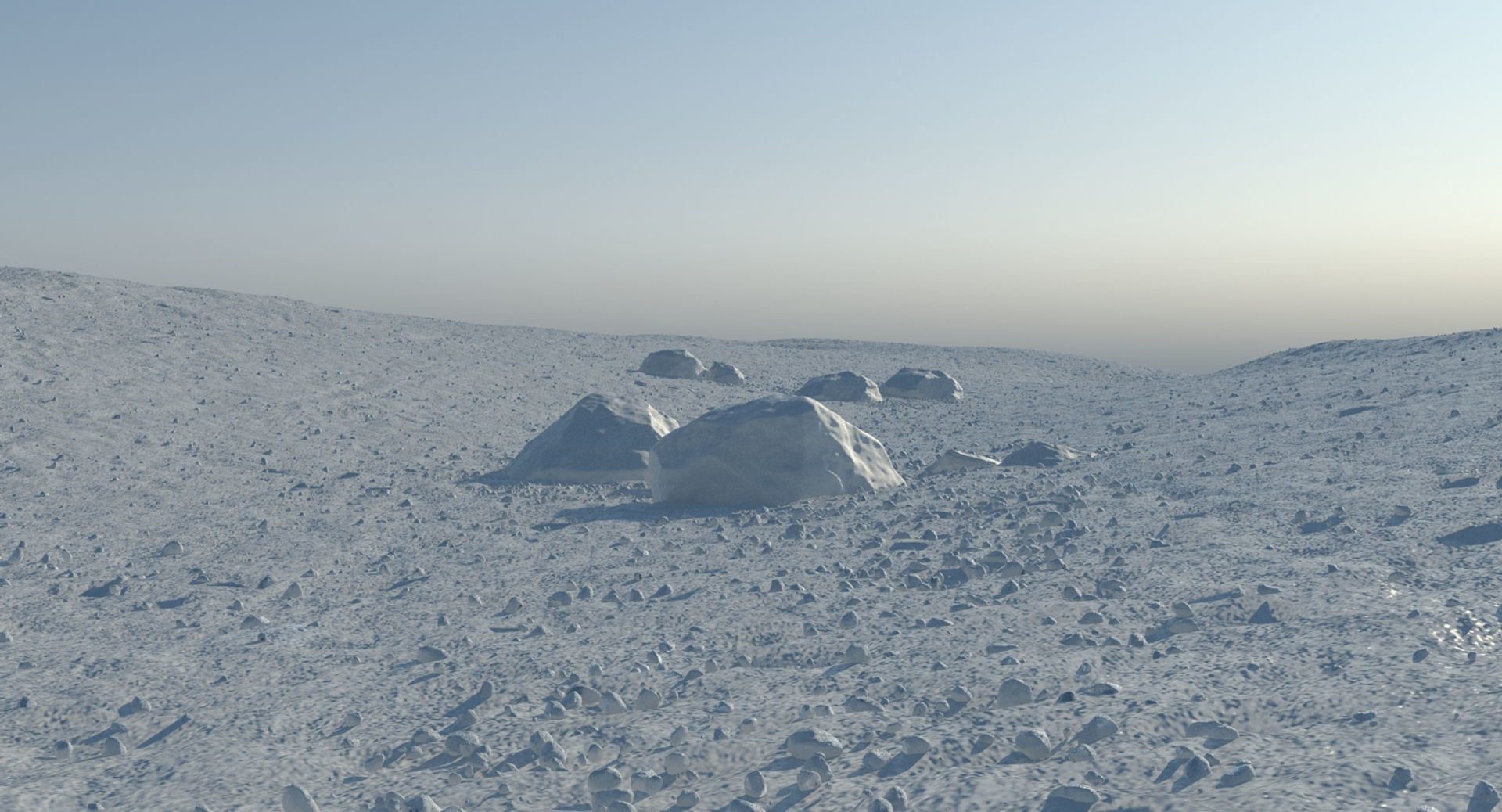 Arctic Surface 3D model_12