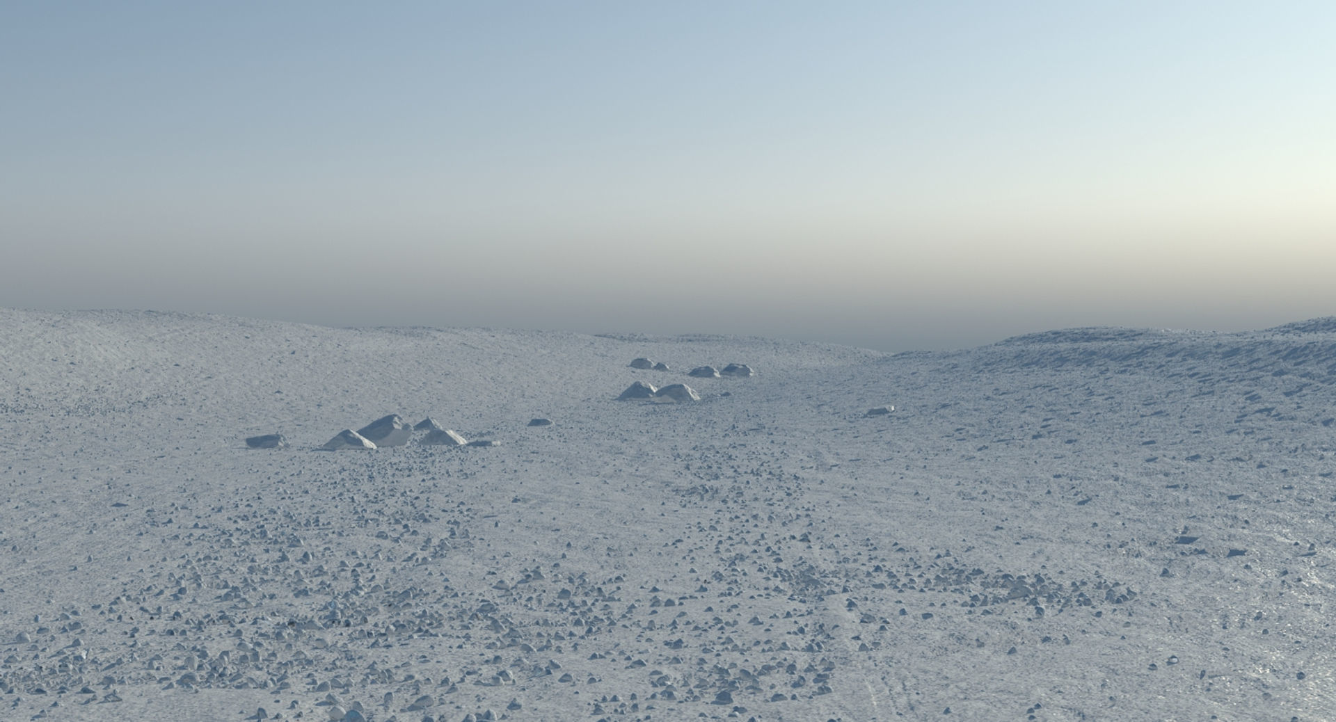 Arctic Surface 3D model_5
