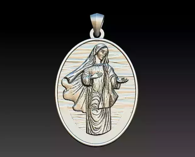 Queen of Peace - Rainha da Paz 3D print model