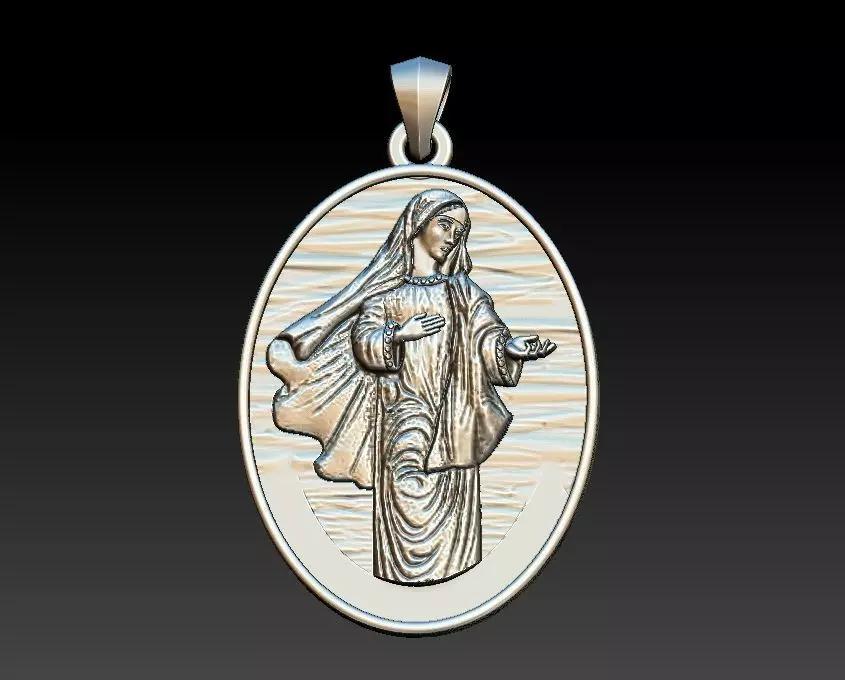 Queen of Peace - Rainha da Paz 3D print model