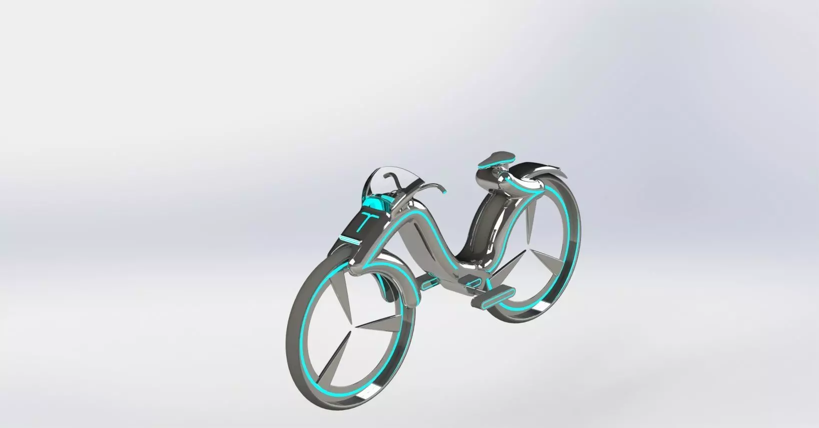 Future Bicycle 3D print model_0