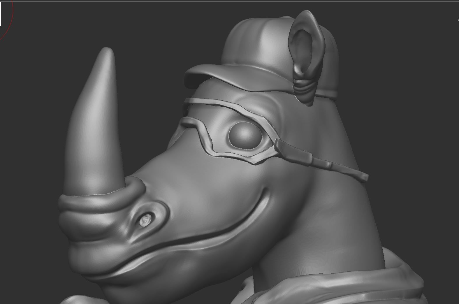 IndianOil Rhino 3D print model_9