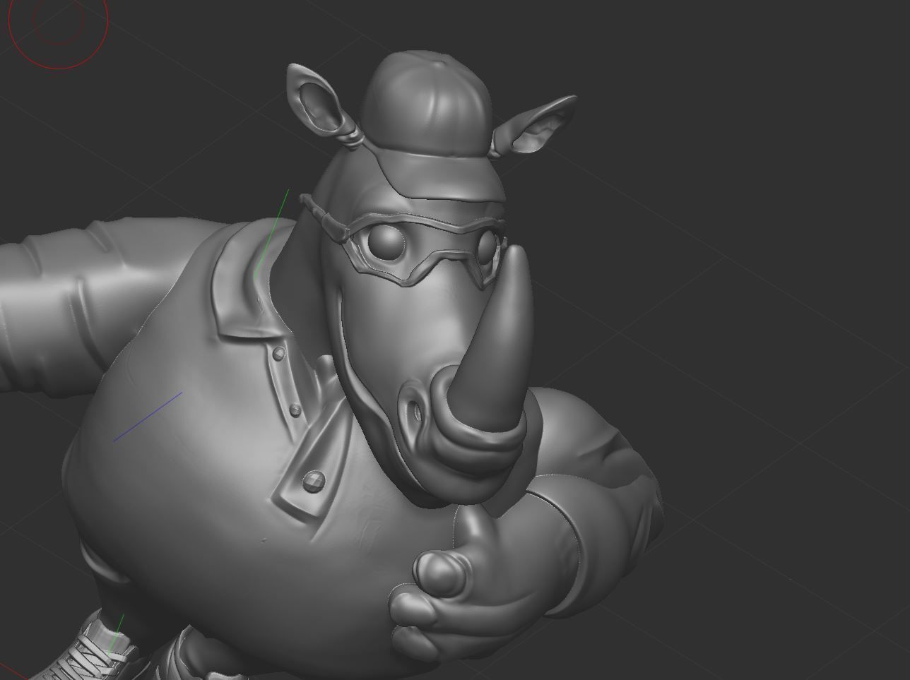 IndianOil Rhino 3D print model_3