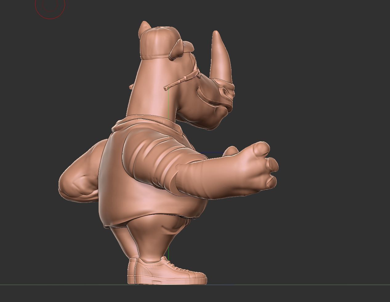 IndianOil Rhino 3D print model_6