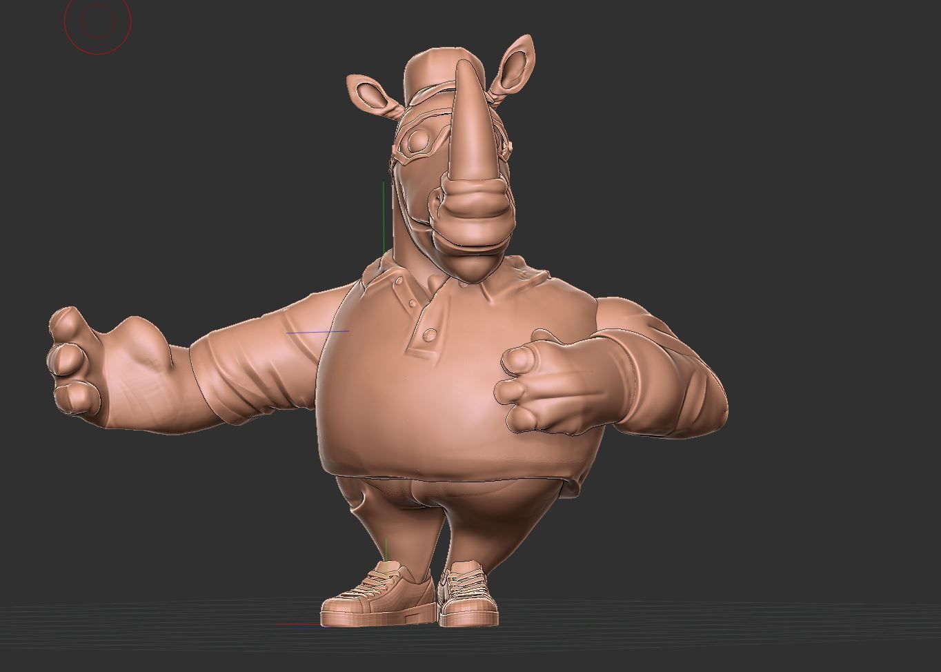 IndianOil Rhino 3D print model_5