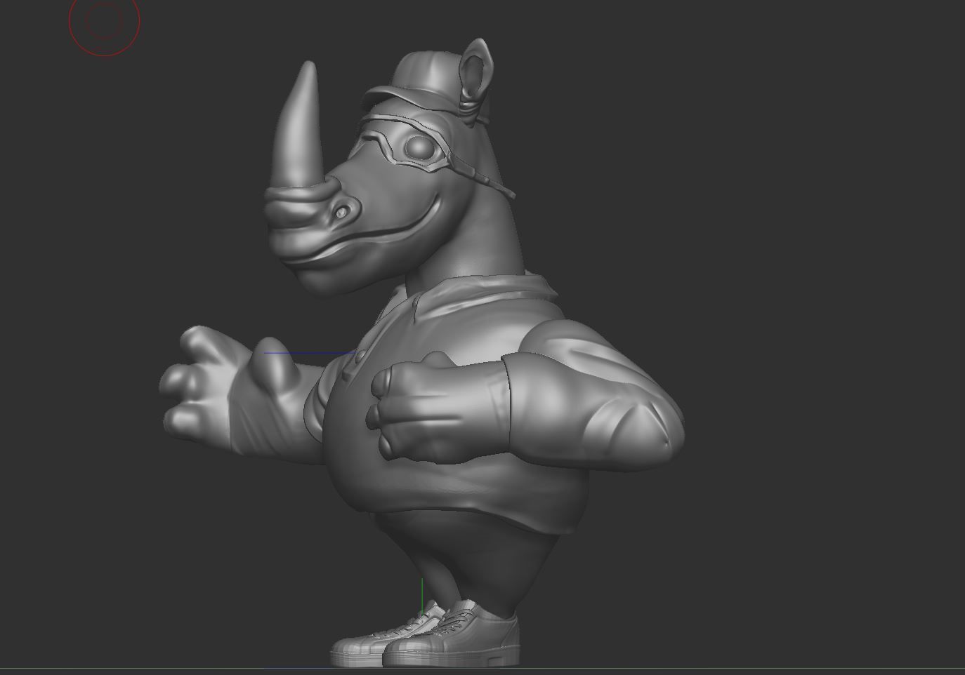 IndianOil Rhino 3D print model_8