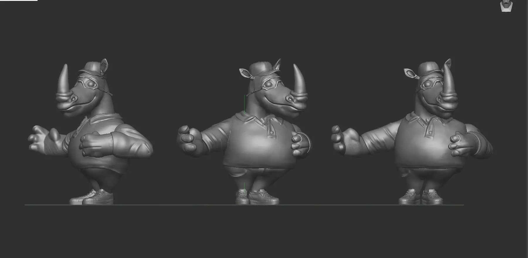 IndianOil Rhino 3D print model_0