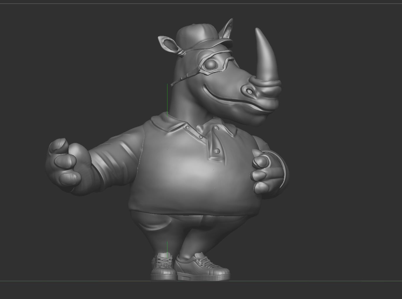 IndianOil Rhino 3D print model_2