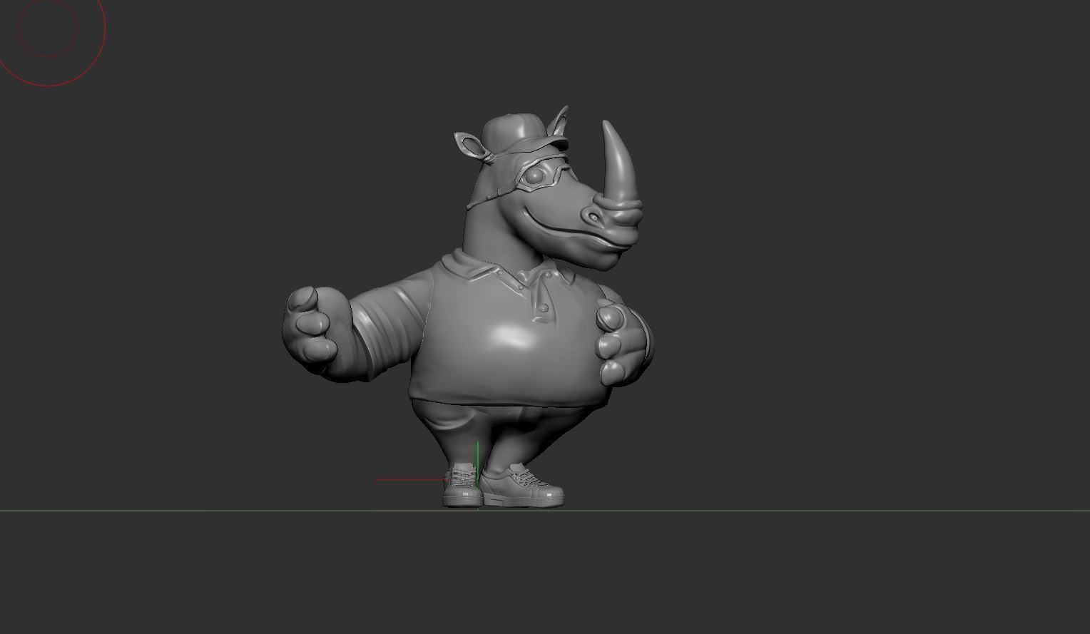 IndianOil Rhino 3D print model_13