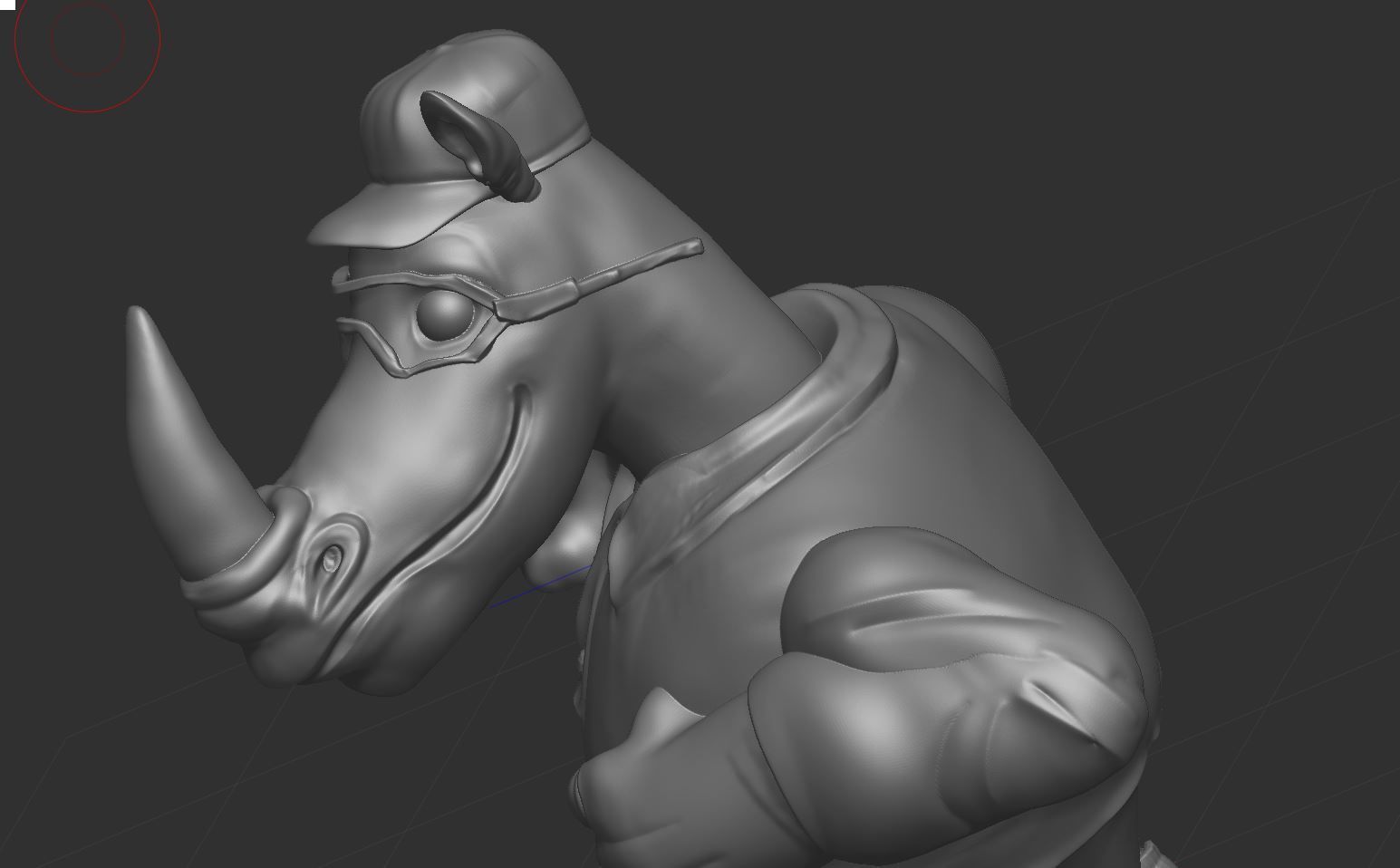 IndianOil Rhino 3D print model_16