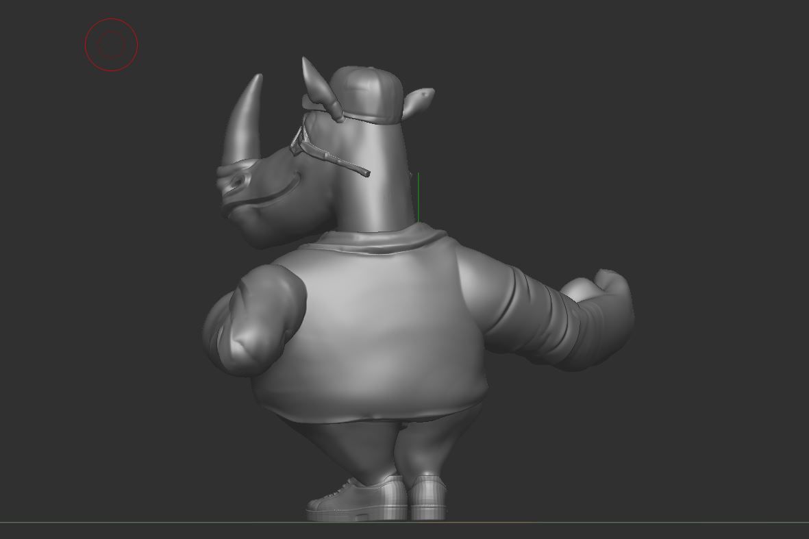 IndianOil Rhino 3D print model_12