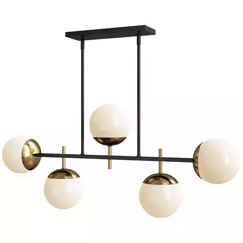HARMONY GLOBES ISLAND CHANDELIER