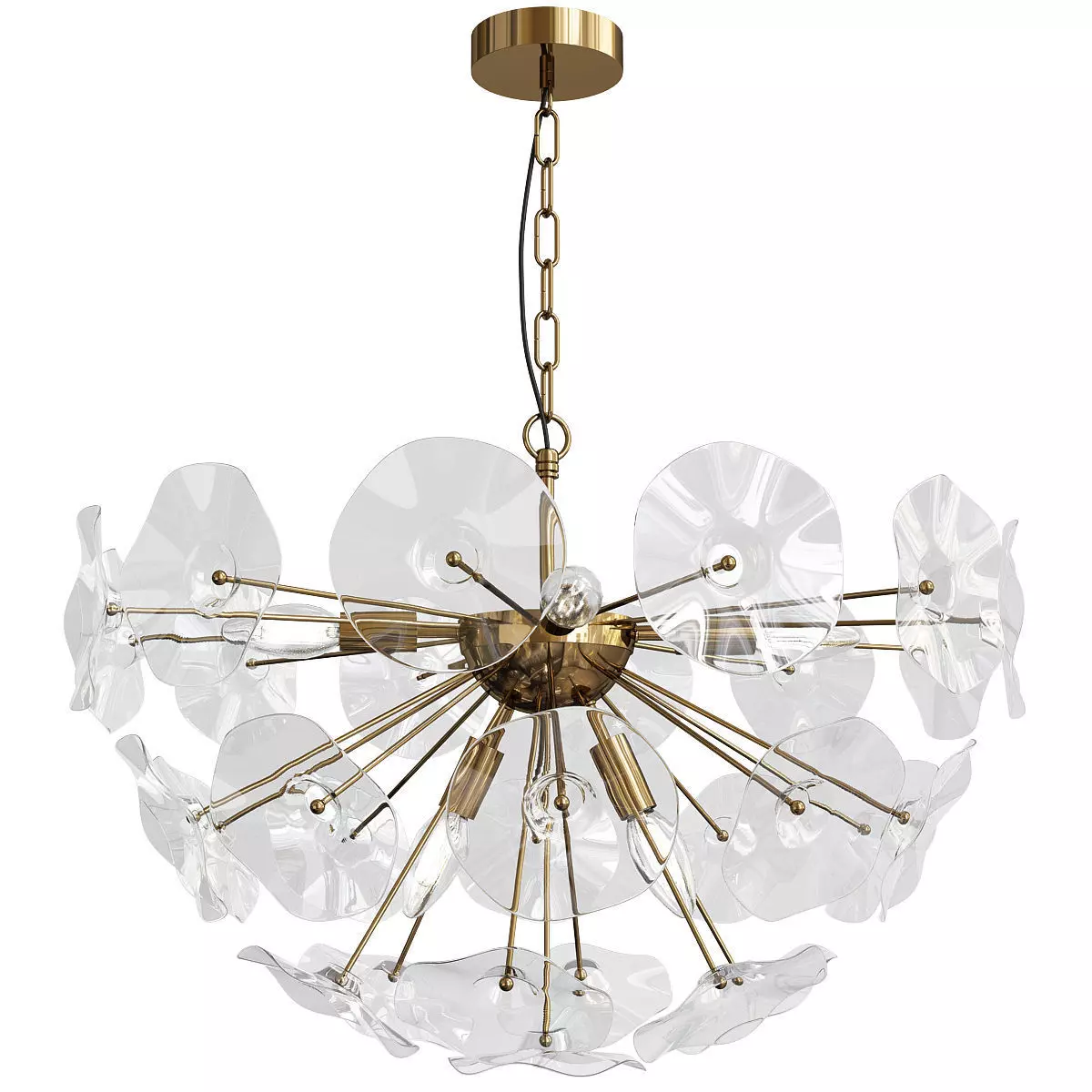 KENDARI CHANDELIER Low-poly 3D model