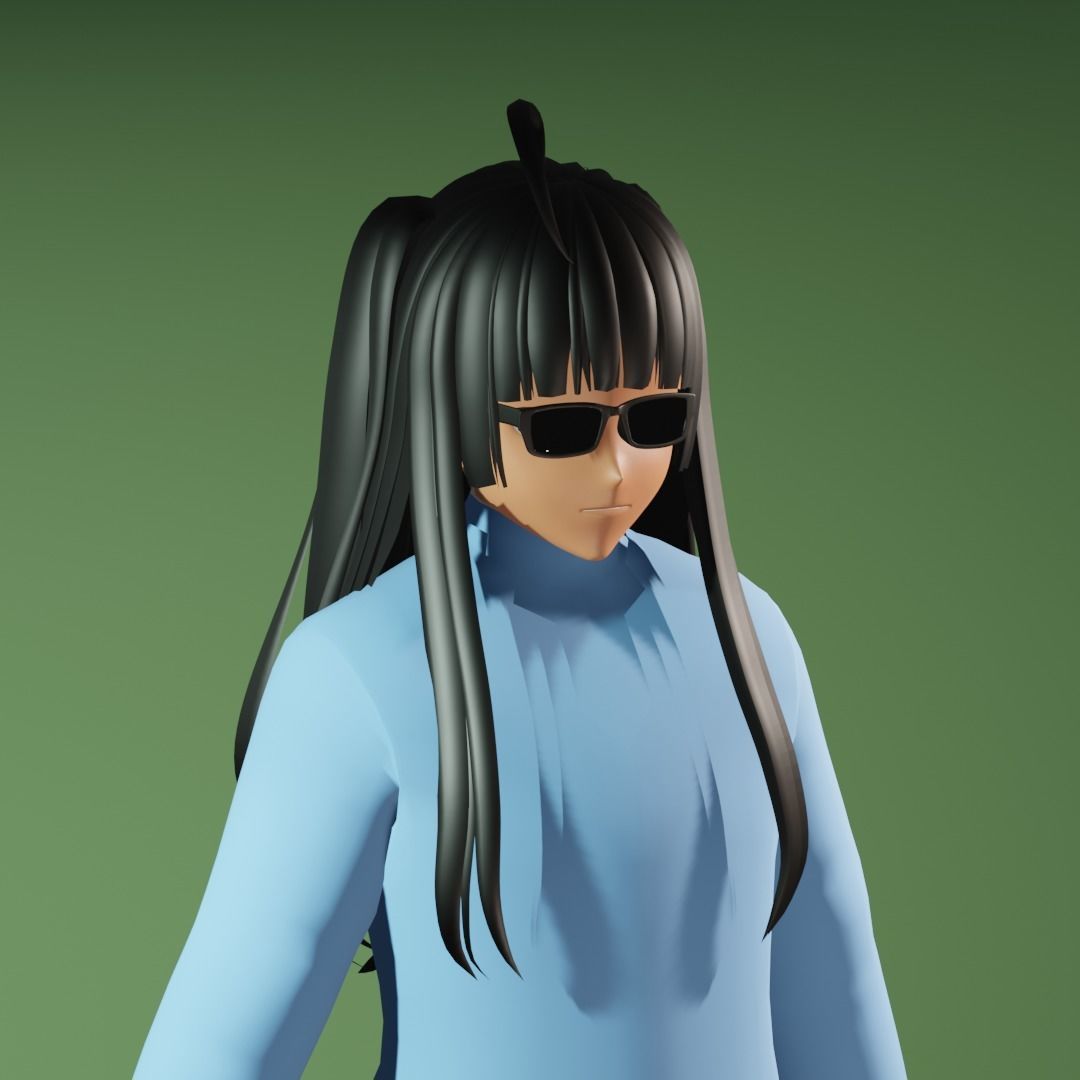 3d NFT Characters - Series XCIII Low-poly 3D model_4