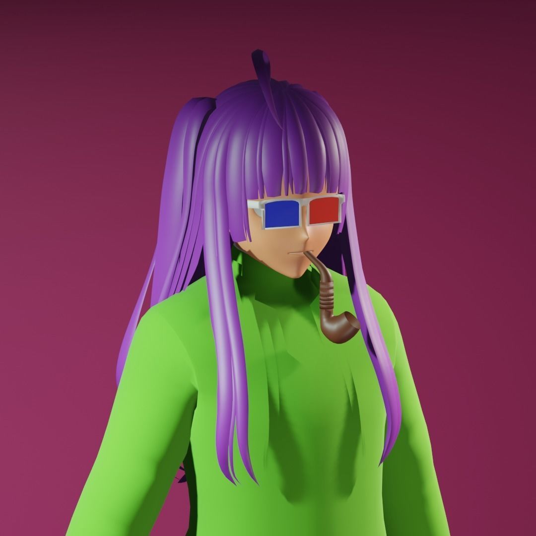 3d NFT Characters - Series XCIII Low-poly 3D model_2