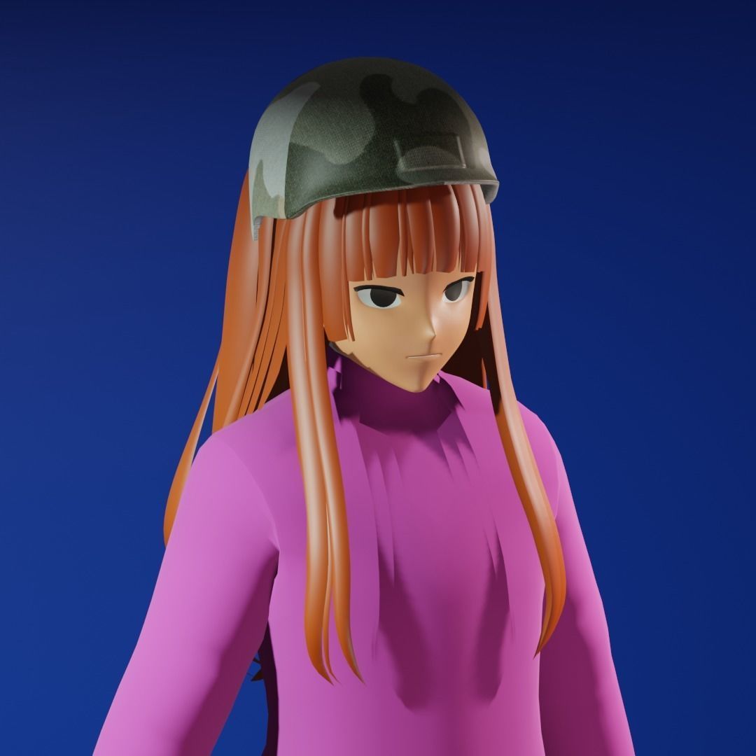 3d NFT Characters - Series XCIII Low-poly 3D model_6