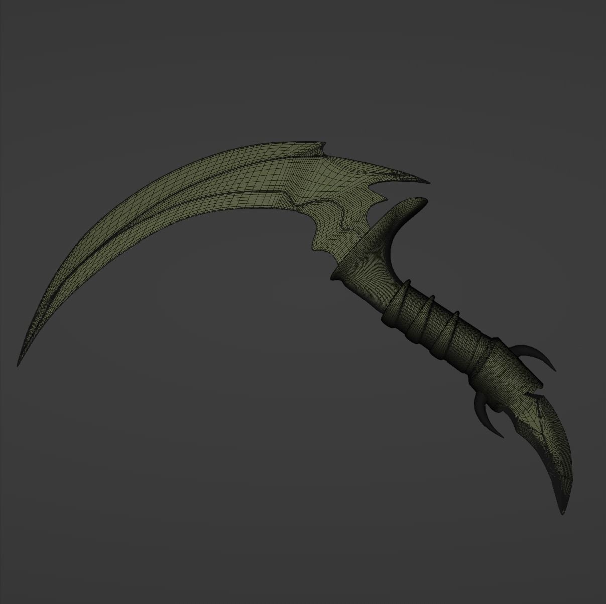Blade Russa 3D model_7