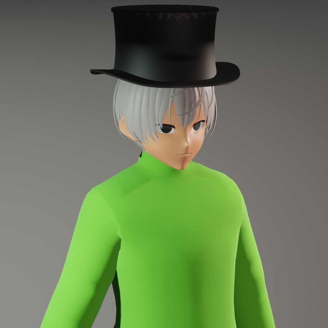 3d NFT Characters - Series XCV Low-poly 3D model_5