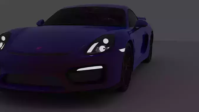 Rigged Porshe Cayman Gt4