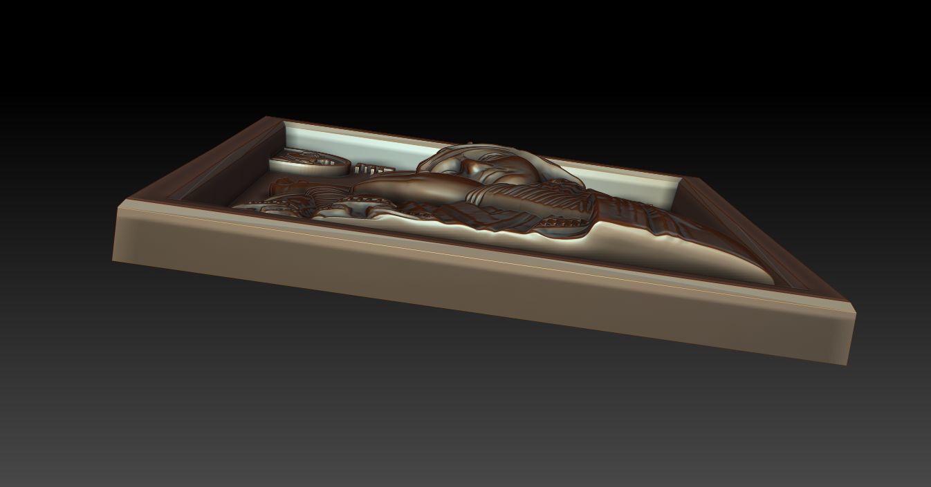 Mother of God Maheriotissa 3D model_7